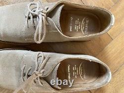 Church's Custom Grade Beige Suede Shoes 7.5 Used RRP £500+