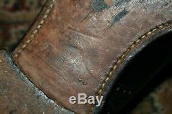 Church's Custom Grade Black Leather Perforated Cap Toe Dress Shoe 8.5 E England