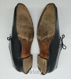 Church's Custom Grade Black Leather Plain Toe Oxfords Shoes Mens 10.5 E/ 11 us
