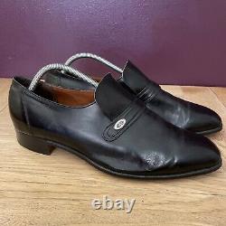 Church's Custom Grade Black Loafers Slip On Size UK 12 H, EU 48 Wide Fit