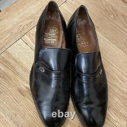 Church's Custom Grade Black Loafers Slip On Size UK 12 H, EU 48 Wide Fit
