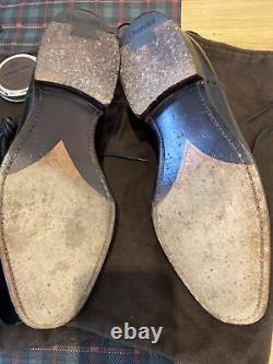 Church's Custom Grade Black Semi Brogue shoe 8.5 EDWARDS