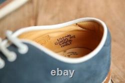 Church's Custom Grade Blue Suede Oxford Shoes Men's UK 6.5 F US 7.5 EU 40.5