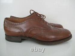 Church's Custom Grade Brogues Brown Leather Sole & Upper Lace Up Shoes Church 9