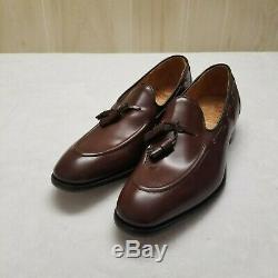 Church's Custom Grade Brown Calf Leather Tassel Loafers Slip-on Shoes UK 10.5 C