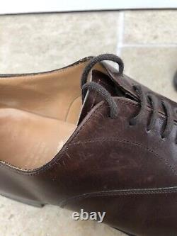 Church's Custom Grade Brown Plain Derby Oxford Shoes, Size 8, VGC