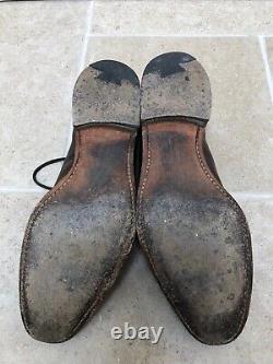 Church's Custom Grade Brown Plain Derby Oxford Shoes, Size 8, VGC