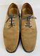 Church's Custom Grade Brown Suede Men's Derby Shoes Size Uk 8