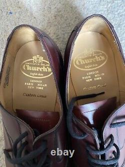 Church's Custom Grade Burgundy Leather Oxfords Men's Size 6.5