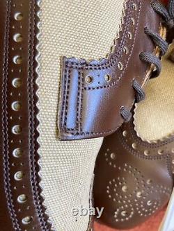 Church's Custom Grade Calf leather duo tone shoes size 10F