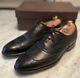 Church's Custom Grade Chetwynd Black Calf Leather Brogue Shoes Uk 8 F Rrp £850