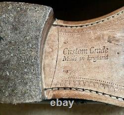 Church's Custom Grade Chetwynd Black Calf Leather Brogue Shoes UK 8 F RRP £850