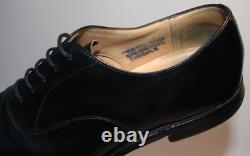 Church's Custom Grade Consul Men's Black Leather Toe Cap Oxford Shoes UK 7.5
