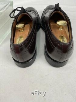 Church's Custom Grade Dark Brown Oxford Shoes US 11F England
