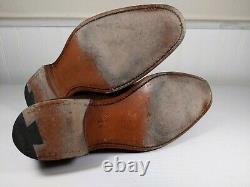 Church's Custom Grade Dark Brown Wingtip Shoes UK Size 8.0 G US Size 8.5 D