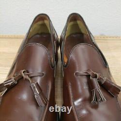 Church's Custom Grade Kingsley Shoes Mens 13 D Brown Leather Tassel Loafers