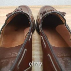 Church's Custom Grade Kingsley Shoes Mens 13 D Brown Leather Tassel Loafers