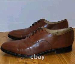 Church's Custom Grade Men Size US 10 C Brown Leather Cap Toe Oxford Shoes