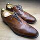 Church's Custom Grade Men's'longton' Brown Leather Lace Up Brogues Shoes Uk 9