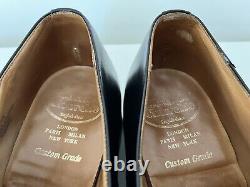 Church's Custom Grade Mens Black Calf Leather Monk Strap Shoes 10 UK 44 UK