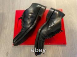 Church's Custom Grade Mens Black Leather Shoes UK 9 Oxford Cap Toe excellent