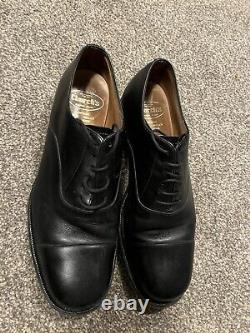 Church's Custom Grade Mens Black Shoes Size Uk 8 Eu 42 Dress Formal Shoe