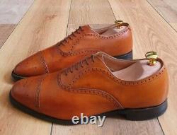 Church's Custom Grade Mens Brown Brogues Shoes Uk Size 8 Us 9 Eu 42