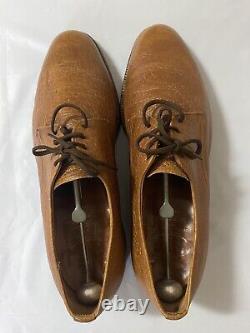 Church's Custom Grade Mens Tan Leather Shoes Size US 11 (110G) + VTG Shapers