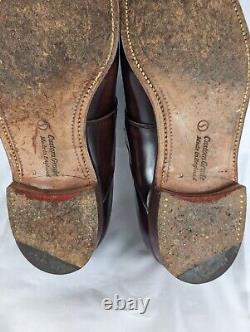 Church's Custom Grade Monk Strap Shoes Men Size 10.5 D Brown Leather Dress