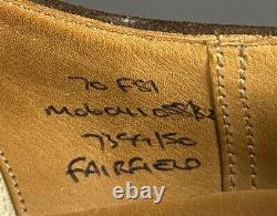 Church's Custom Grade Oxford Men's Genuine Suede Brogues Shoes 70F 41 UK 7 US 8