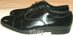 Church's Custom Grade Patent Leather Black Formal Shoes! Cap Toe! England 10d