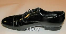 Church's Custom Grade Patent Leather Black Formal Shoes! Cap Toe! England 10d
