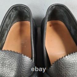 Church's Custom Grade Pembrey R Loafer Black Grain Leather Dainite Sole UK10.5 G
