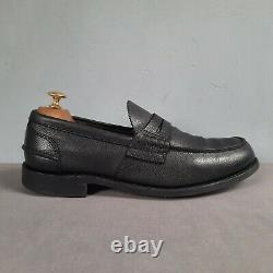 Church's Custom Grade Pembrey R Loafer Black Grain Leather Dainite Sole UK10.5 G