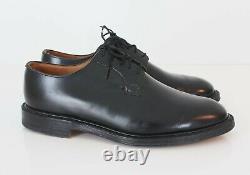 Church's Custom Grade Shoe Shannon Polished Binder Derby Black Whole Cut UK 11 F