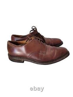 Church's Custom Grade Shoes Dainite Sole Brown Leather Derby Size UK 11 F