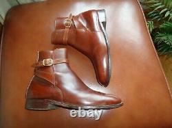Church's Custom Grade Strap Jodhpur Boot Tan Leather 7UK F 40.5EU VGC RRP £650