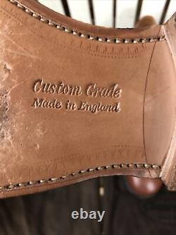 Church's Custom Grade Sydney Tan Brown Monkstrap Shoes 8 80F Size U. K. 8 EU 42