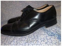 Church's Custom Grade Toronto Black Leather Brogues Oxford Shoes. Size 9 90G #B5