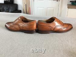 Church's Custom Grade UK 8 G Brown / Tan Leather Brogues Shoes'Brisbane