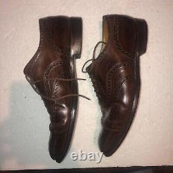 Church's Custom Grade leather dress brogue shoes Men's jones UK13 crockett