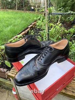 Church's Custom Grade shoes, LONGTON Black Brogue UK Size 9.5