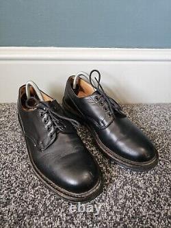 Church's Derby Shoes Men's UK 7.5 Custom Grade Black Lug Soles McNeil