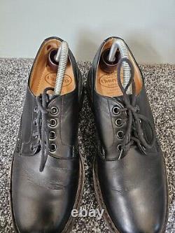 Church's Derby Shoes Men's UK 7.5 Custom Grade Black Lug Soles McNeil