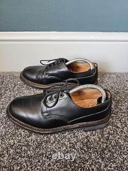 Church's Derby Shoes Men's UK 7.5 Custom Grade Black Lug Soles McNeil