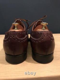 Church's Diplomat half brogue shoes size UK 10.5 E Custom Grade