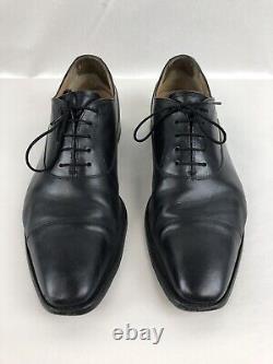 Church's England Custom Grade Men's Black Leather Oxford Shoes, Size UK 10