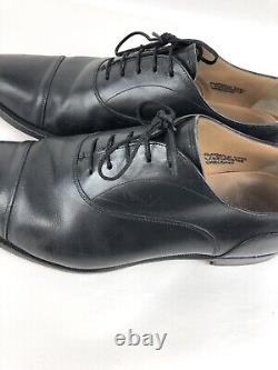 Church's England Custom Grade Men's Black Leather Oxford Shoes, Size UK 10