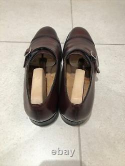 Church's Exmouth Shoes Burgundy Nevada Calf Uk11 F Vgc Custom Grade Rrp £750