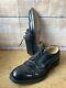 Church's Grafton Black Leather Derby Brogue Shoes Custom Grade Mens Size Uk 7 F